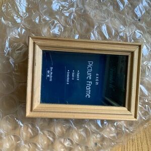 Wood shadow box frame